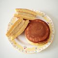 Blue＊＊'s cooksnap of when they made 混ぜるだけ簡単どら焼き♪.