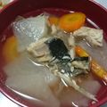 クック3XSXW8☆'s cooksnap of when they made ぶり アラ汁☆調味料は塩だけで美味しい♬.