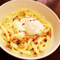 ＊yomogi＊'s cooksnap of when they made 【簡単☆3分】冷凍うどんで釜玉うどん.