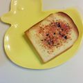 駿のすけ's cooksnap of when they made 簡単朝ごはん☆　ふりかけトースト♪.
