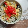 えまっちママ's cooksnap of when they made 紅ショウガで華やぐ✿ひじきごはん.