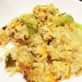 Nana777's cooksnap of when they made マヨラ～おいで～❤カニレタスマヨ炒飯.