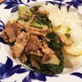 ミシガン娘。's cooksnap of when they made 子供が喜ぶ豚バラ肉と白菜のごま味噌炒め.