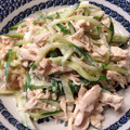 柴犬ラン's cooksnap of when they made きゅうりと鶏ササミの胡麻マヨサラダ.
