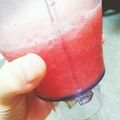 にわとりホリデー's cooksnap of when they made 暑い夏のスイカジュース.