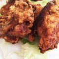 レンノママ☆'s cooksnap of when they made さくさくジューシーお店の味♪鶏の唐揚げ.