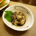 文蔵子's cooksnap of when they made ナスとミョウガの辛子味噌和え.