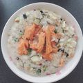 スパイスパーラー's cooksnap of when they made 夏野菜と鮭のスルスル丼.
