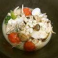 through111's cooksnap of when they made ストウブであっという間のアクアパッツァ.
