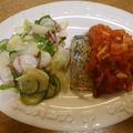 ゆいこ２１００'s cooksnap of when they made サバのムニエル☆にんにくトマトソース.