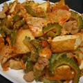 ＊葉っぱちゃん＊'s cooksnap of when they made 簡単ゴーヤのキムチ炒め.