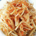 Jyohana's cooksnap of when they made 大根の皮で作る 大根きんぴら.