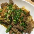 ぷりかお's cooksnap of when they made 厚揚げの牛すき煮 時短 簡単.
