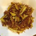 あべびー's cooksnap of when they made ジャガイモとコーンビーフのカレー炒め.