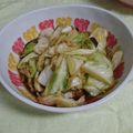 進撃のフルーツポンチ's cooksnap of when they made 簡単！安い！ウマイ！キャベツだけ炒め.