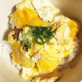 Kママ♡'s cooksnap of when they made カツ丼！麺つゆで簡単！ふわっとたまご！.
