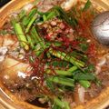 ｔｙｕ's cooksnap of when they made 黒ごま坦々ギョーザ鍋.
