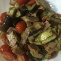 クックI9NTMT☆'s cooksnap of when they made 茄子とトマト＆ベーコンのバジル炒め.