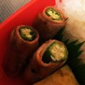 miku✻'s cooksnap of when they made おくら♪ベーコン巻き.
