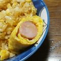 ☆一星☆'s cooksnap of when they made 【お弁当のおかず】ウインナー卵焼き.