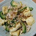 フランボワーズ415's cooksnap of when they made 苦くない！出汁香るゴーヤチャンプル.
