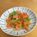 はるるはるゆき's cooksnap of when they made 海老とアスパラの塩炒め。.