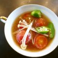 スタイリッシュママ's cooksnap of when they made トマトとえのきのお吸い物.