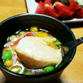 ハチワレねこ's cooksnap of when they made 涼【夏の冷し茶碗蒸し】柚子胡椒餡.