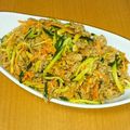 いもむしママ's cooksnap of when they made にんにくスゴだれチャプチェ.