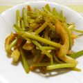 タッチの違うオラフ's cooksnap of when they made 芋づるのきんぴら.