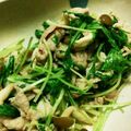 （笑）'s cooksnap of when they made 水菜大量消費！豚肉と水菜の塩麹柚子胡椒炒.