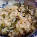 area_dc's cooksnap of when they made 長ネギと麺つゆだけ☆ 炊き込みご飯.