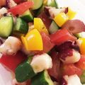 はなまみ☆'s cooksnap of when they made イタリアンカラー夏色サラダ♪.