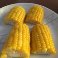 Tropicana✧'s cooksnap of when they made トウモロコシは半分に.
