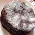 みわにゃん♪'s cooksnap of when they made ローカロリー☆お豆腐deガトーショコラ風.