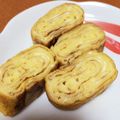 さちハナ's cooksnap of when they made 卵焼き（だし巻き風）.