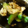 低カロ探検隊's cooksnap of when they made とりときゅうりの炒め物.