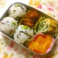 えれぼん's cooksnap of when they made ☆ごま油香る 枝豆塩昆布 おにぎり.