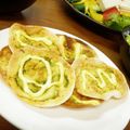 noamanma's cooksnap of when they made 餃子の皮で～　なんちゃってトルティーヤ　.
