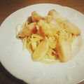 ゆきんこ❄'s cooksnap of when they made 【15分】ひんやり爽やか☆桃の冷製パスタ.