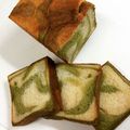 tsumunaka's cooksnap of when they made 濃い味～ホロ苦二色の黒糖＆抹茶パン.