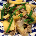 stk80's cooksnap of when they made 新じゃがのスタミナ炒め.