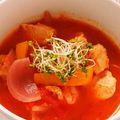 きららんらん☆'s cooksnap of when they made 鶏むね肉のヨーグルト漬け！トマト煮込み♪.