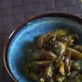 みがつくひと's cooksnap of when they made 甘辛おいしい☆茄子と高菜の炒め物.