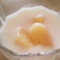 ngtnok's cooksnap of when they made 桃感たっぷり♡ピーチフラペチーノ.