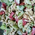 サインはチョキ's cooksnap of when they made 夏野菜とササミのまぜまぜサラダ.