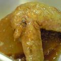 わがまま姫's cooksnap of when they made 鶏手羽元と大根の煮物.