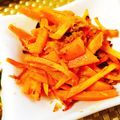 eritokage's cooksnap of when they made ニンジンとツナのカレー炒め.
