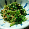 うりかーさん's cooksnap of when they made ササッと つるむらさきの胡麻和え.