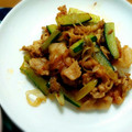 賢くんママ's cooksnap of when they made 簡単 胡瓜と豚肉の豆板醤炒め♡.